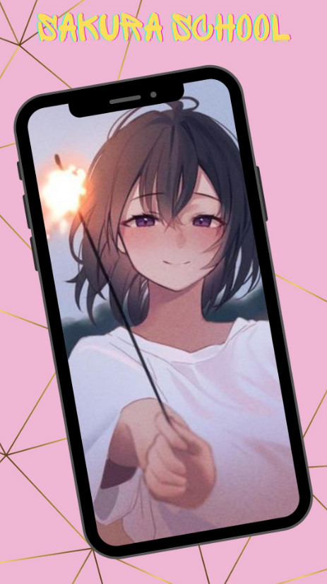 Sakura School Wallpaper screenshot image 3_funmod.online