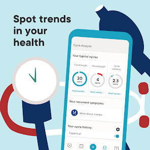 Clue Period & Cycle Tracker<span>(Unlocked)</span> screenshot image 6_funmod.online