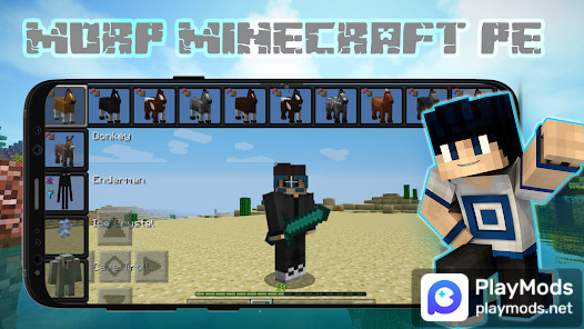 Morph Mod for Minecraft Skin screenshot image 7_funmod.online