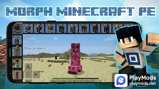 Morph Mod for Minecraft Skin screenshot image 6_funmod.online