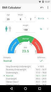 BMI Calculator screenshot image 1_funmod.online