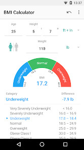 BMI Calculator screenshot image 3_funmod.online