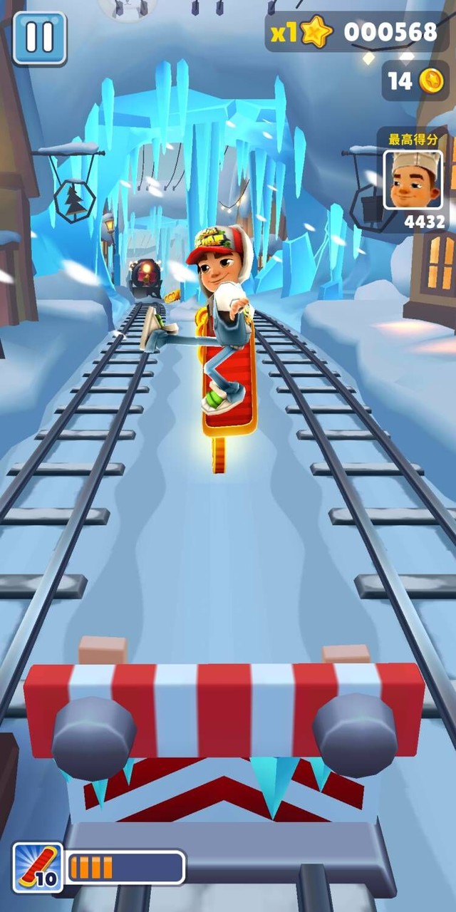 Subway Surf<span>(Arctic map)</span> screenshot image 1_funmod.online
