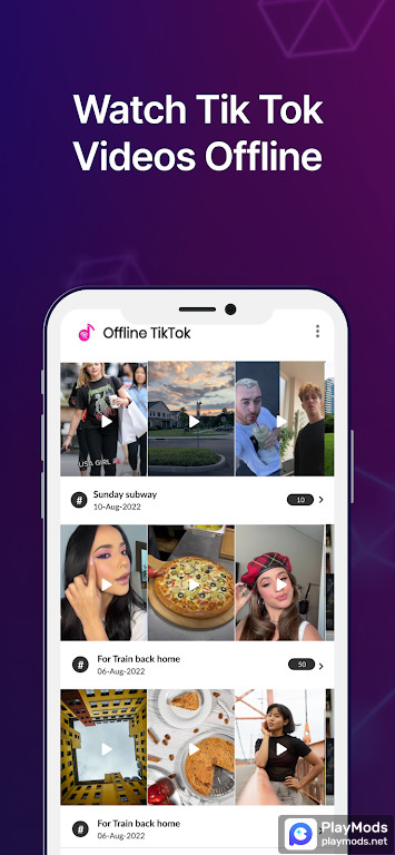Offline TikTok screenshot image 1_funmod.online