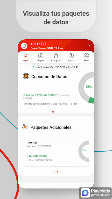 Mi Claro screenshot image 3_funmod.online