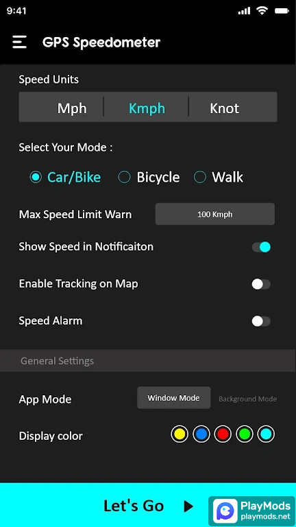 GPS Speedometer - Odometer screenshot image 3_funmod.online