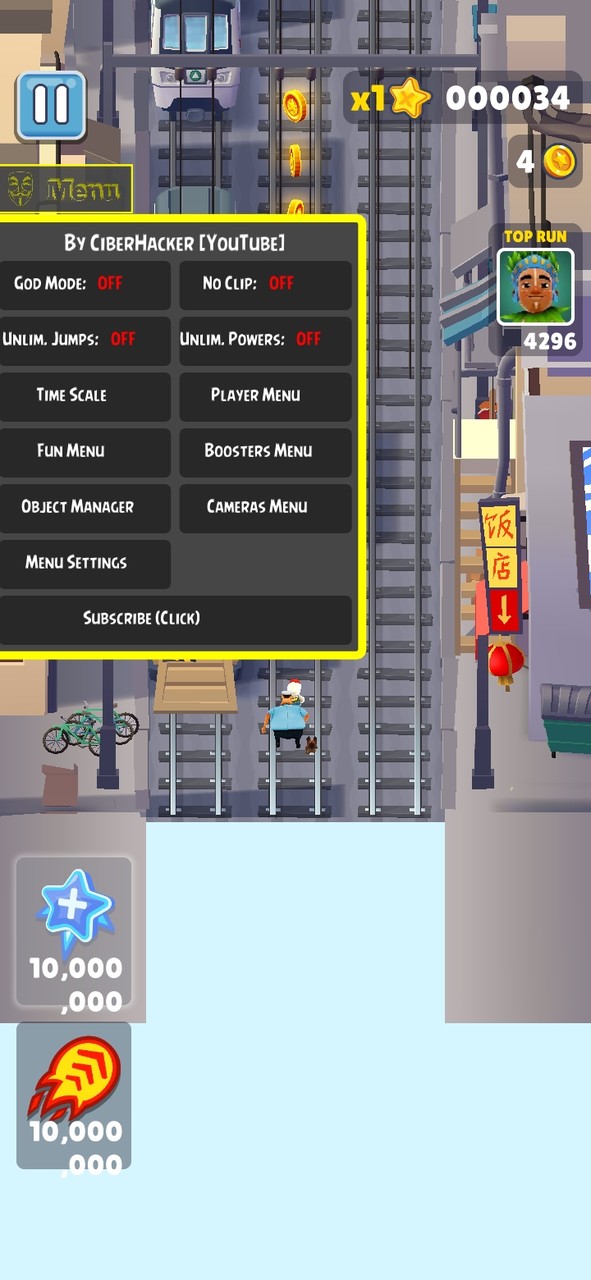Subway Surfers<span>(Fun Menu)</span> screenshot image 2_funmod.online