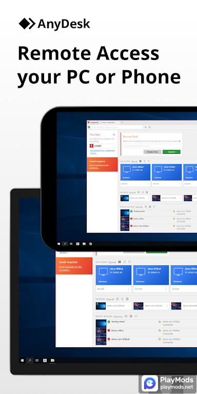 AnyDesk<span>(no ads)</span> screenshot image 1_funmod.online