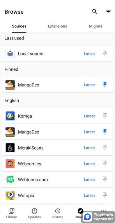 Tachiyomi screenshot image 2_funmod.online