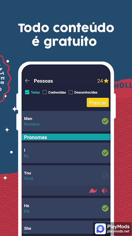 Aprender inglês - Iniciantes screenshot image 4_funmod.online