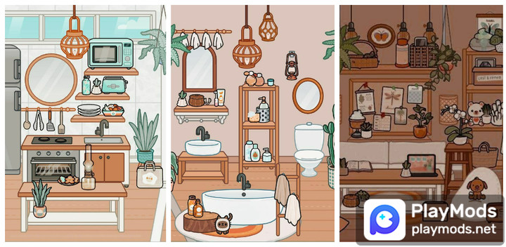 Toca Boca Room Ideas screenshot image 1_funmod.online
