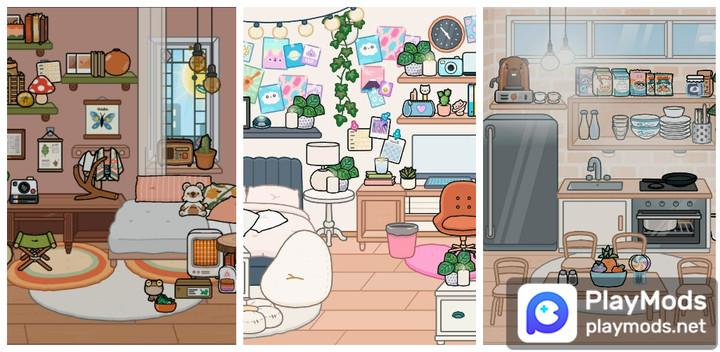 Toca Boca Room Ideas screenshot image 3_funmod.online