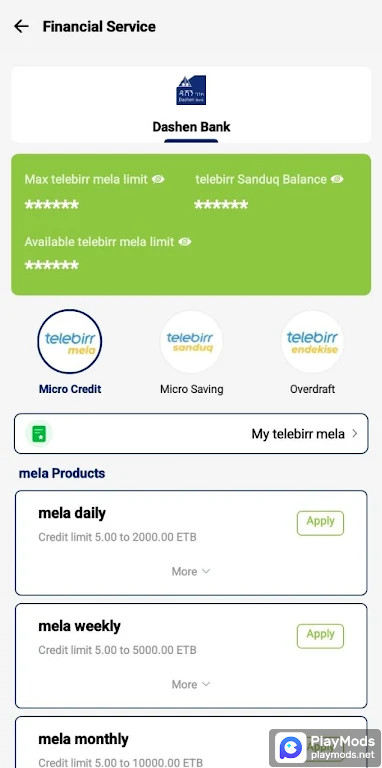 telebirr screenshot image 3_funmod.online