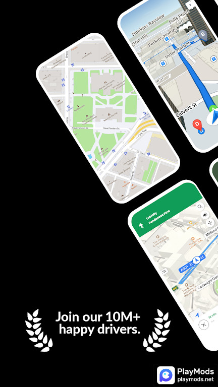 GPS Maps Navigation  Traffic screenshot image 1_funmod.online