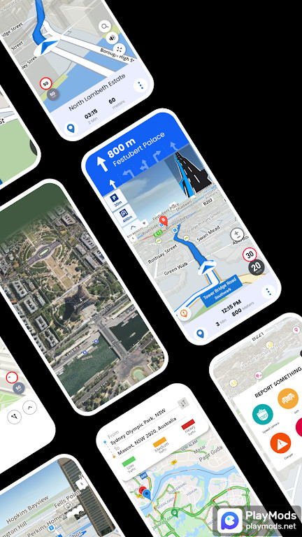 GPS Maps Navigation  Traffic screenshot image 2_funmod.online