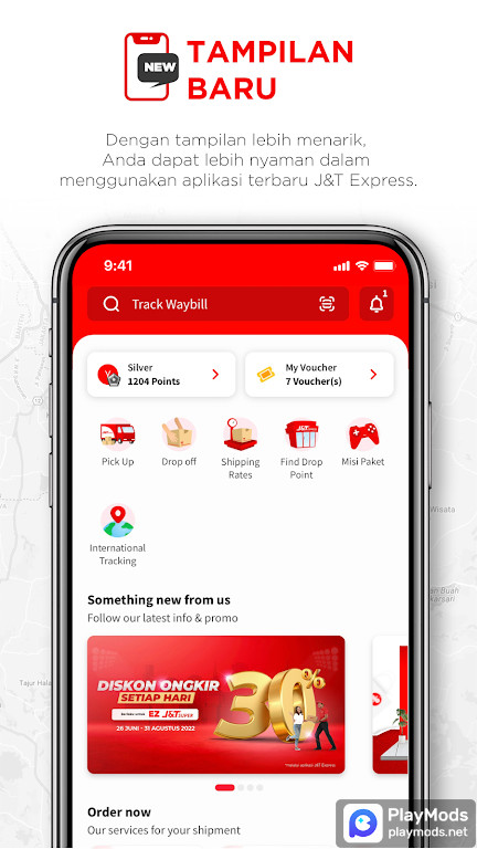J&T Express Indonesia screenshot image 1_funmod.online