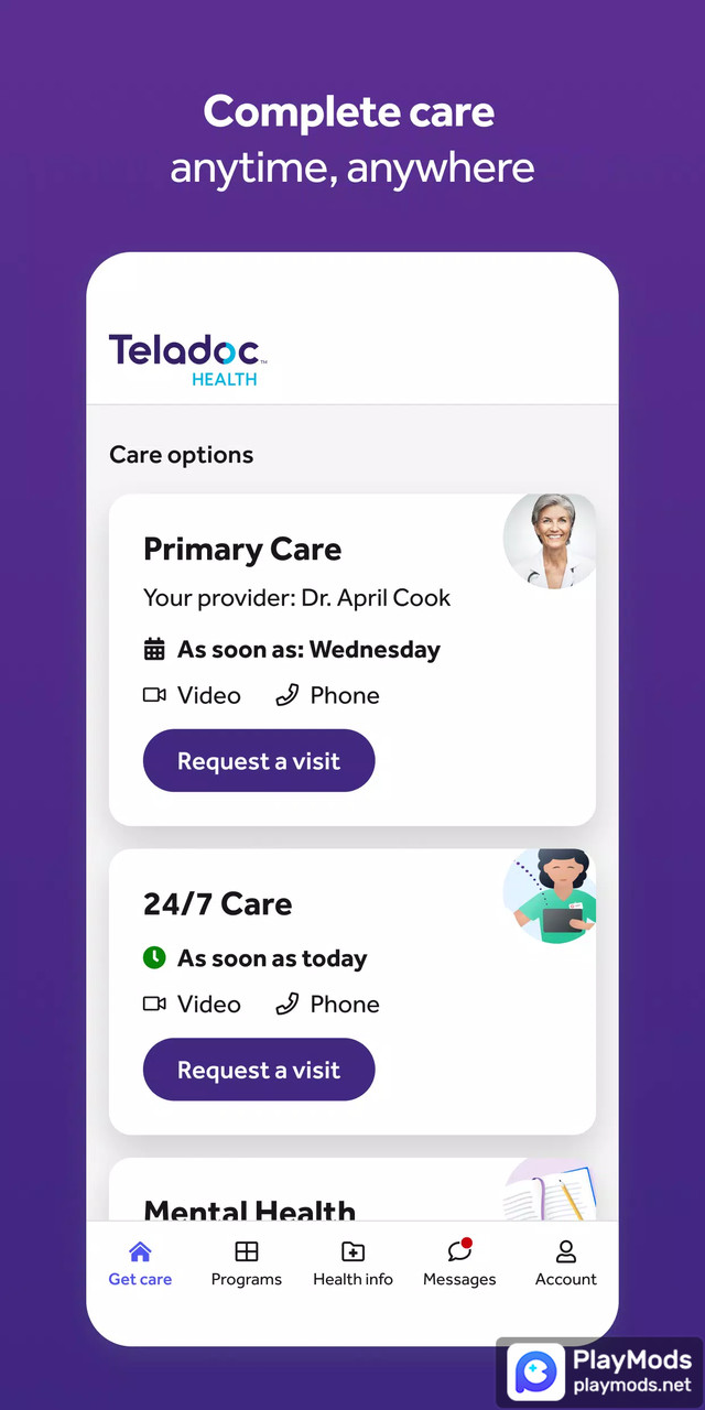 Teladoc Health: Virtual care screenshot image 3_funmod.online