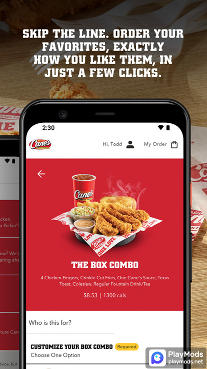 Raising Canes - Raising Cane's Chicken Fingers screenshot image 1_funmod.online