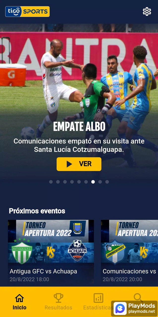 Tigo Sports Guatemala screenshot image 1_funmod.online