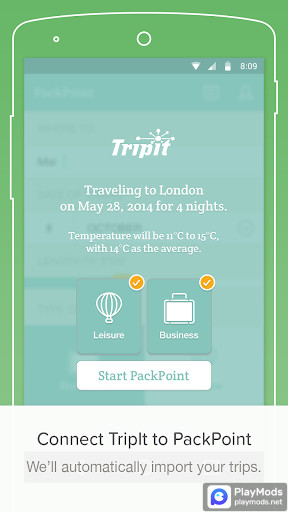 PackPoint travel packing list screenshot image 3_funmod.online