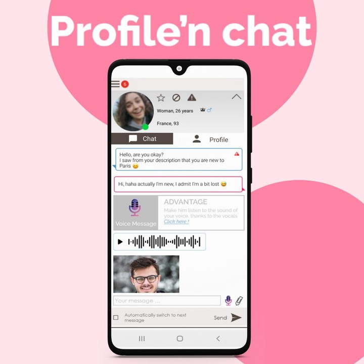 Tchatche : Dating App screenshot image 6_funmod.online