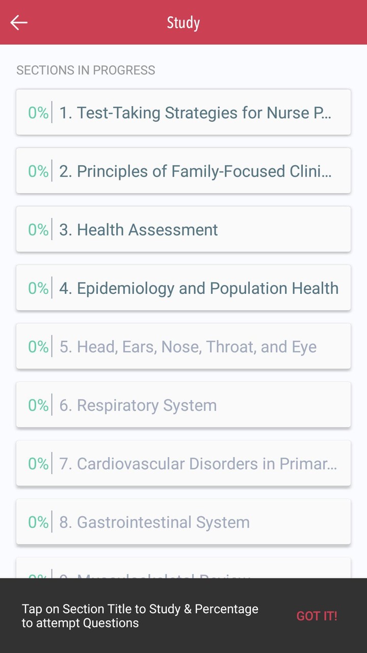 Family Nurse Practitioner Q&A screenshot image 4_funmod.online