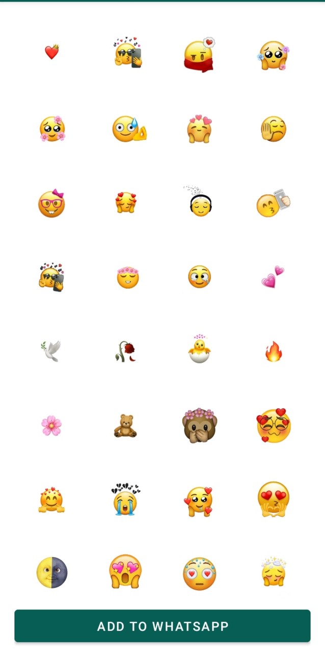 Cute Emoji Stickers screenshot image 23_funmod.online