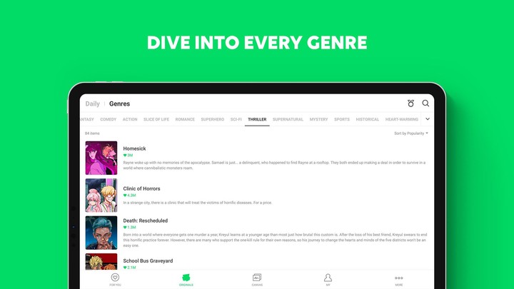 WEBTOON(No Ads) screenshot image 12_funmod.online