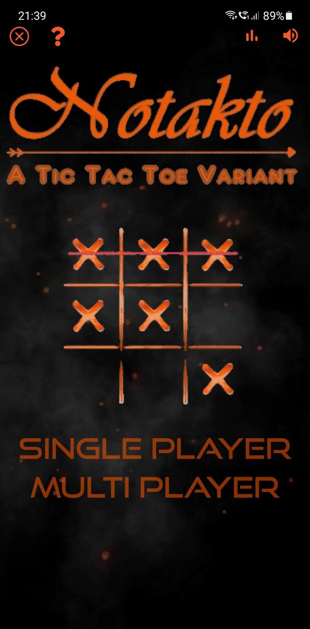 Notakto - A Tic Tac Toe Varian screenshot image 5_funmod.online
