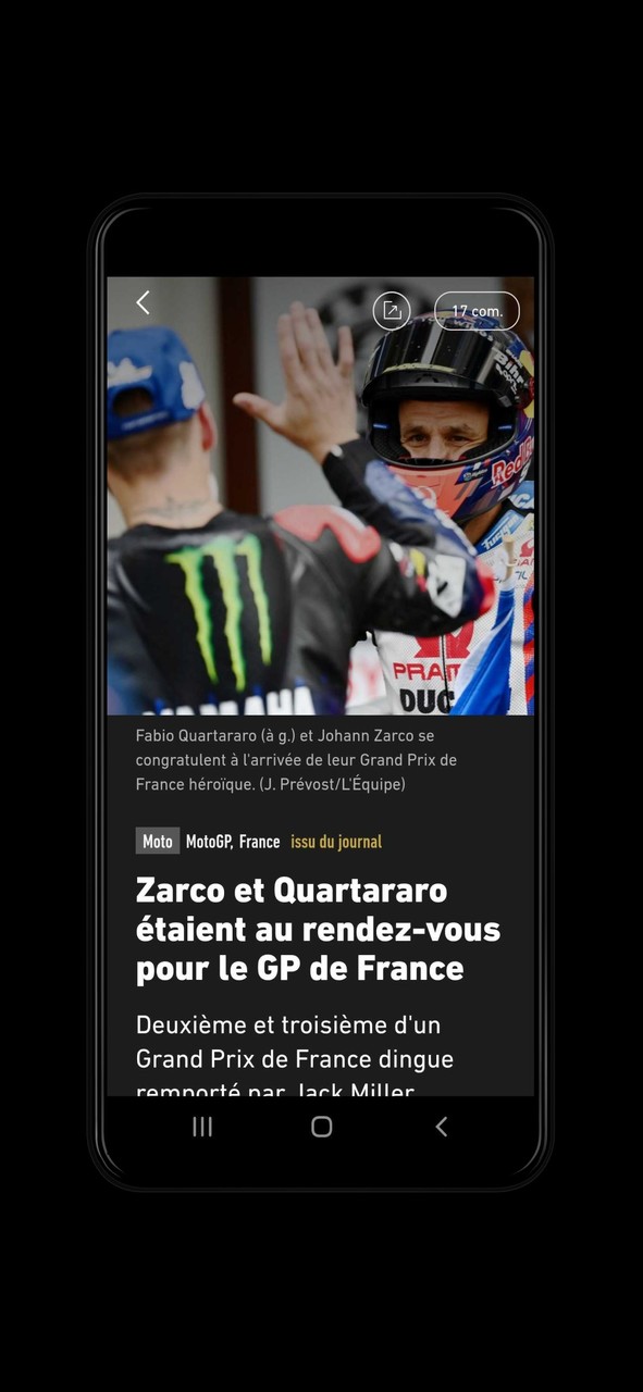 L'Équipe - Sport en direct : foot, tennis, rugby.. screenshot image 4_funmod.online