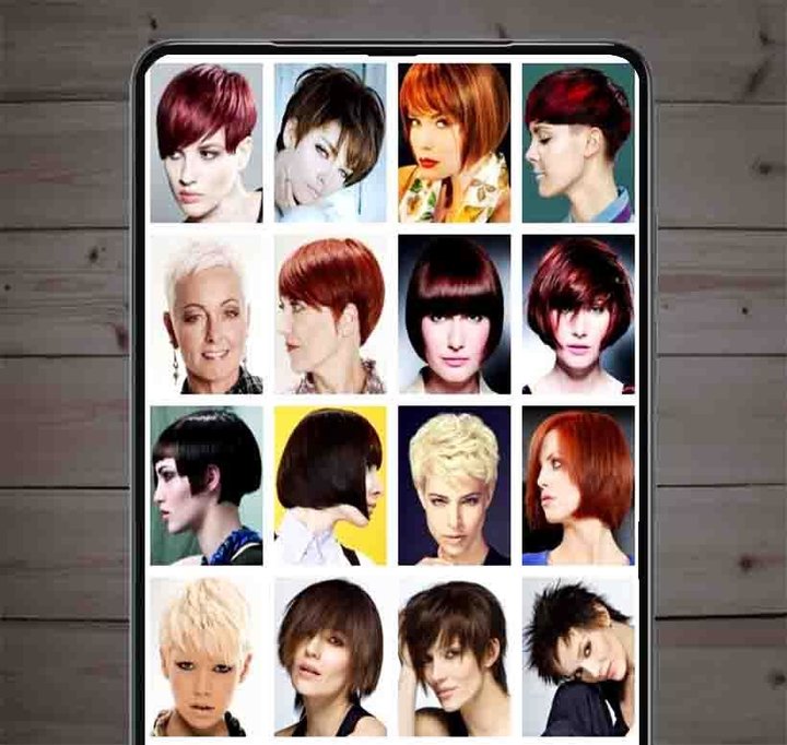 Short haircuts for women screenshot image 12_funmod.online