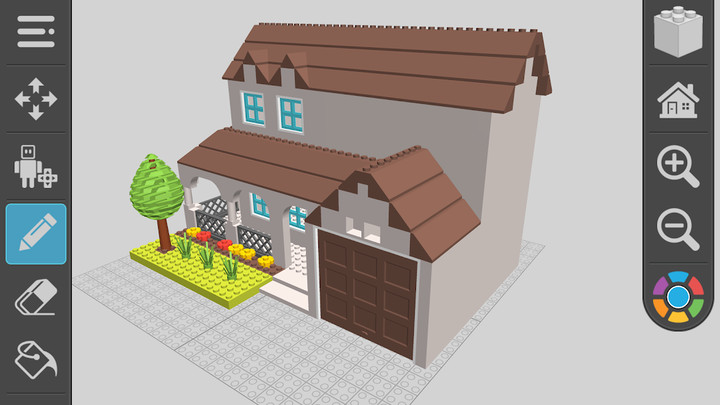Draw Bricks screenshot image 1_funmod.online
