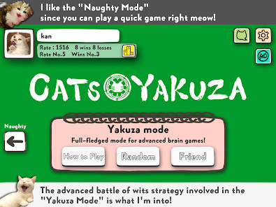 Cats Yakuza - Online card game<span>(No Ads)</span> screenshot image 9_funmod.online