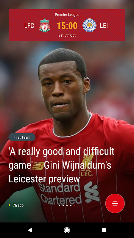 The Official Liverpool FC App screenshot image 1_funmod.online
