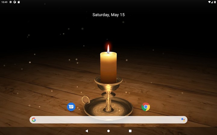 Melting Candle Wallpaper Lite screenshot image 2_funmod.online