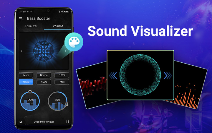 Equalizer Pro - Volume Booster & Bass Booster screenshot image 2_funmod.online
