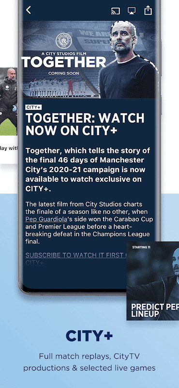 Manchester City Official App screenshot image 20_funmod.online
