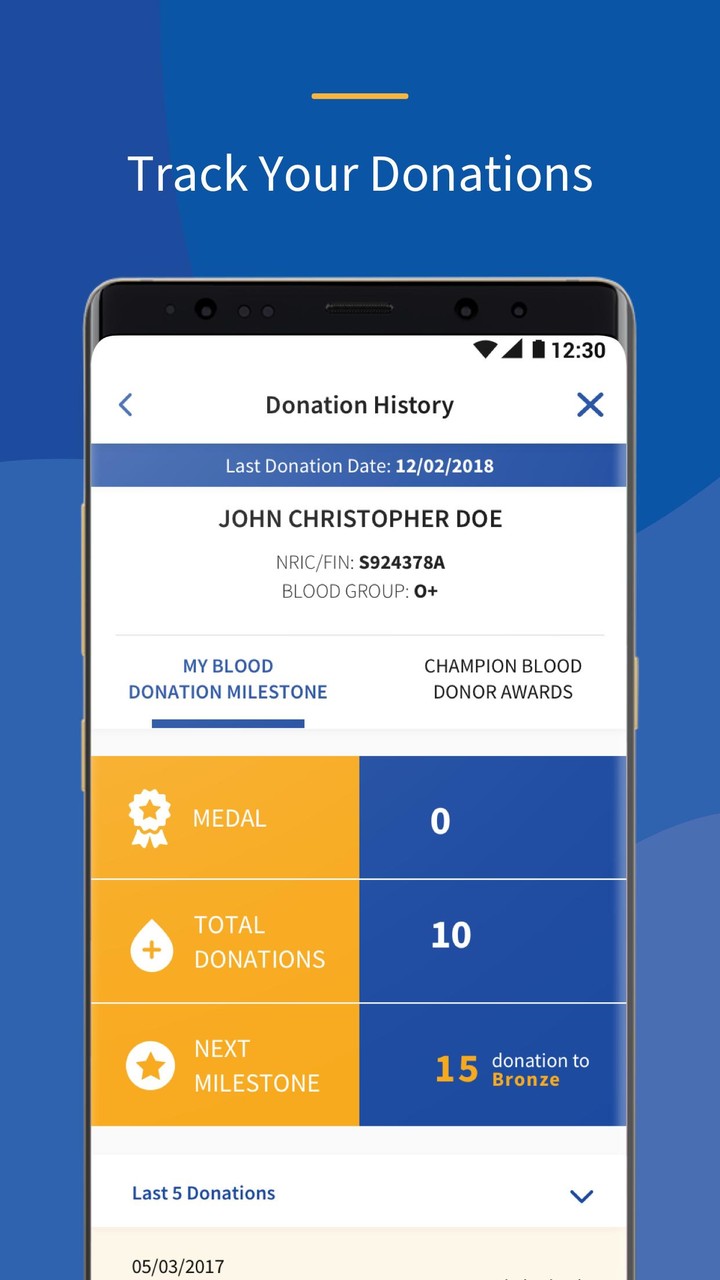 DonateBlood screenshot image 4_funmod.online
