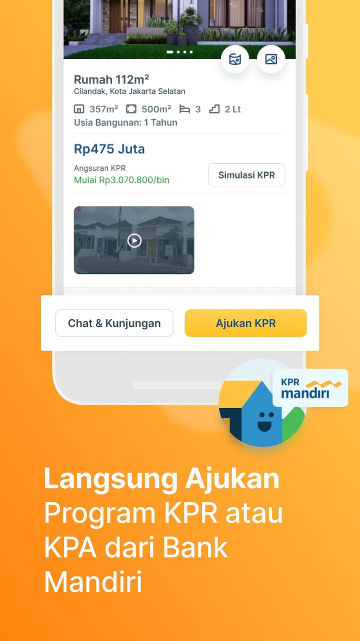 Rumah Idamanku - Cari Properti Mandiri KPR screenshot image 3_funmod.online