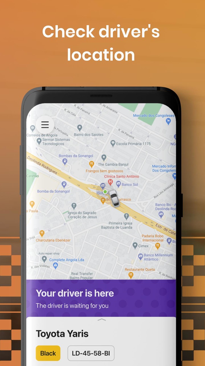 Tirosa: Angola taxi app screenshot image 5_funmod.online