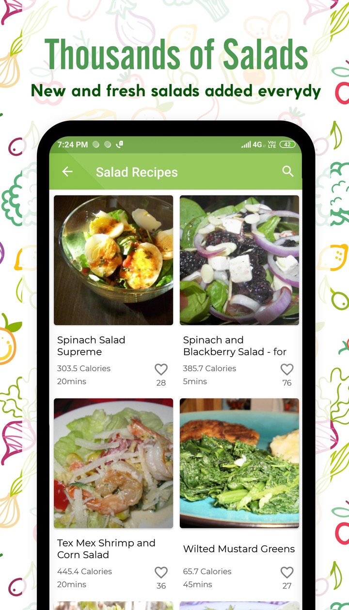 Salad Recipes screenshot image 9_funmod.online