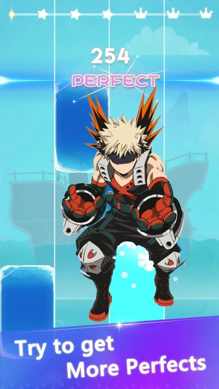 My Hero Academia Piano Tiles screenshot image 3_funmod.online