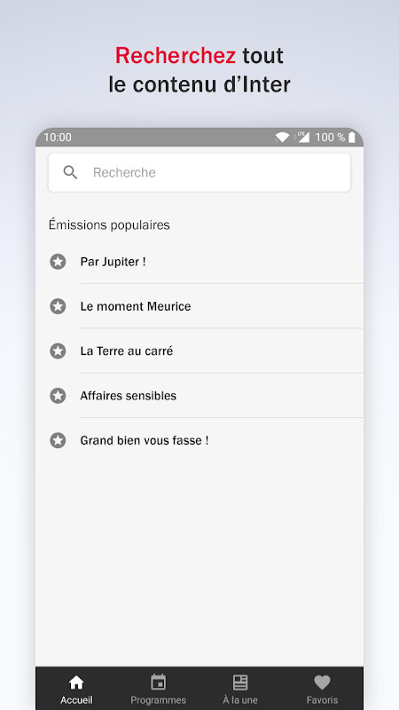 France Inter - radio, actus screenshot image 6_Popularmodapk.com