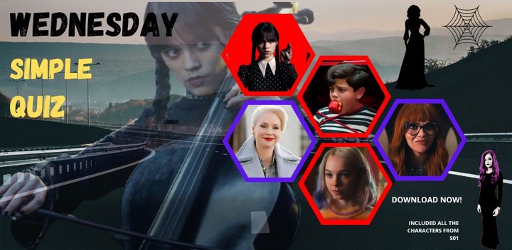 Wednesday Simple Quiz screenshot image 1_funmod.online