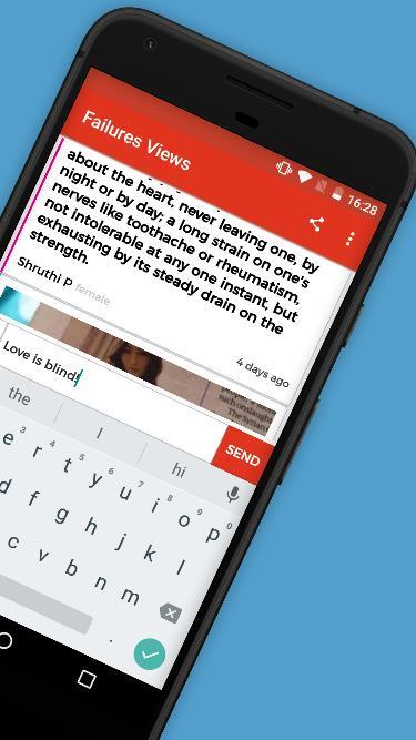 Love Failure: Meet Chat Quotes screenshot image 2_funmod.online