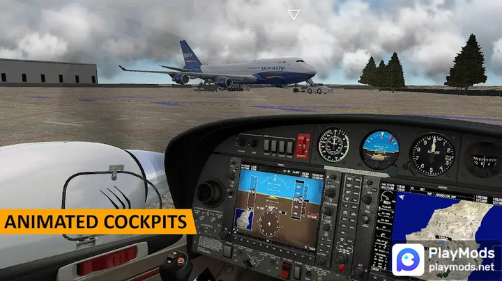Uni Flight Simulator<span>(unlock full version)</span> screenshot image 2_funmod.online