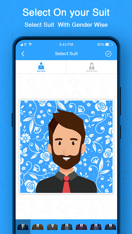Passport Size Photo Maker - Passport Photo Creator screenshot image 5_funmod.online
