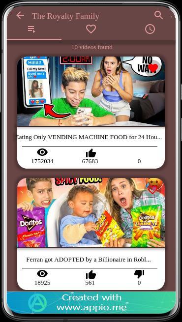 The Royalty Family videos screenshot image 1_funmod.online