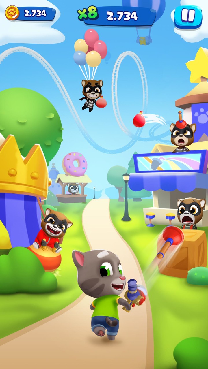 John Pork Tiles Hop screenshot image 6_funmod.online