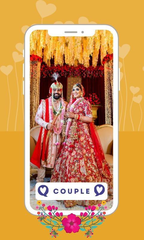 Punjabi Wedding Couple Indian Frames screenshot image 1_funmod.online